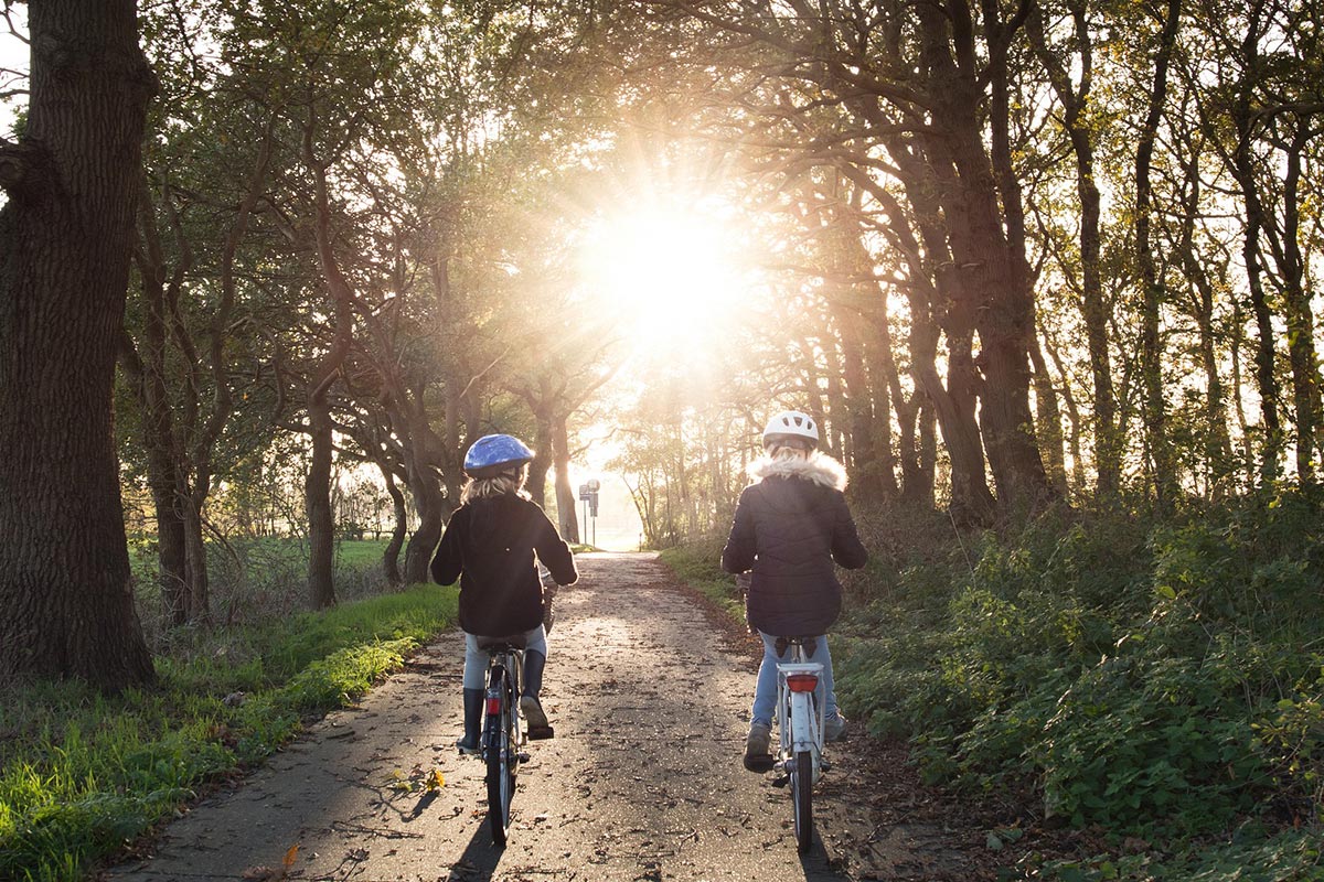 Fahrradausflüge mit Kindern